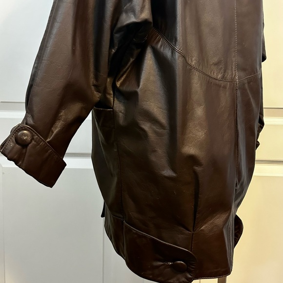 Lowell & Whitney 1980’s Vintage Leather Jacket - Picture 5 of 10